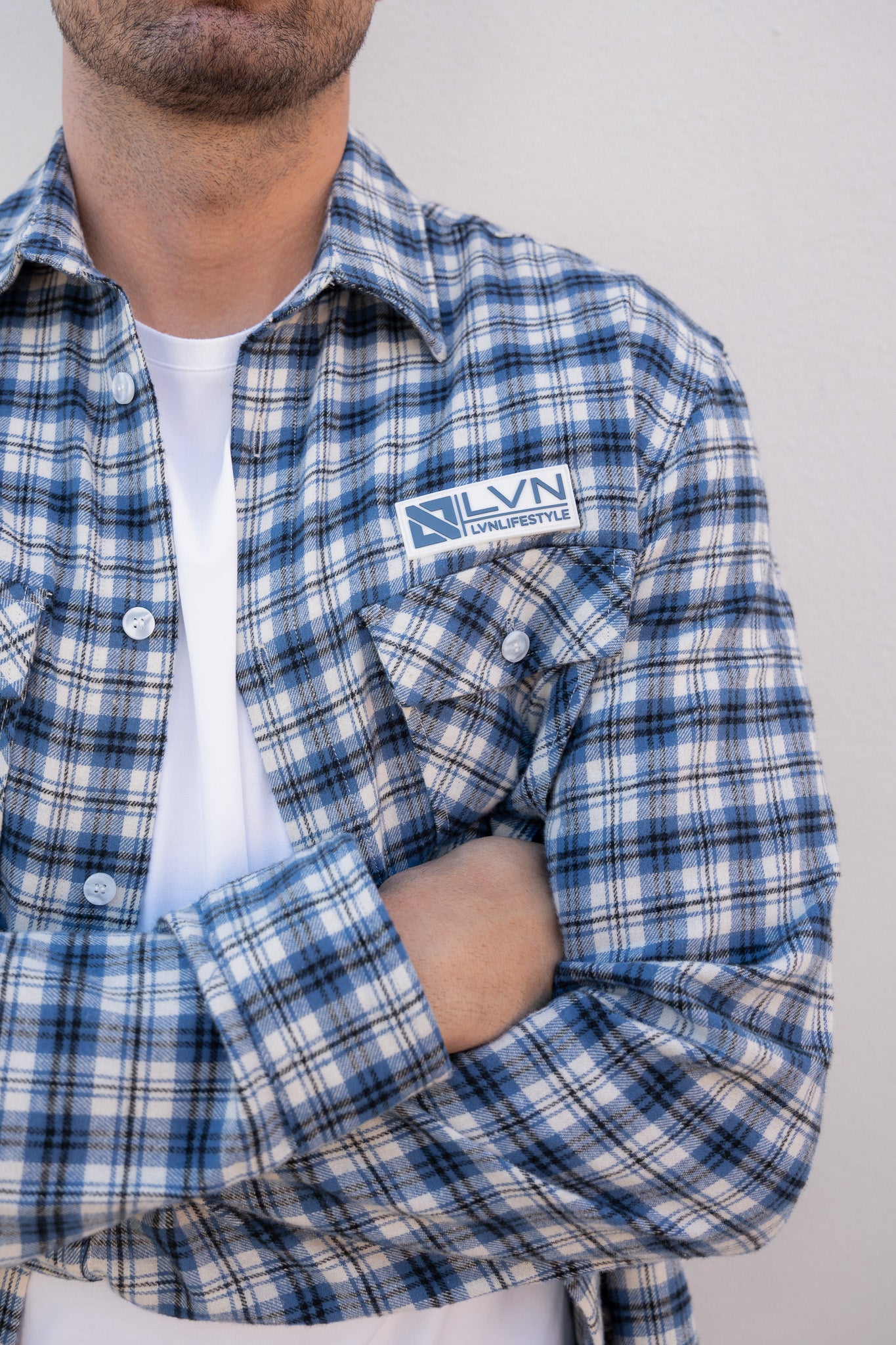 LVN COASTAL FLANNEL SHIRT - UNISEX