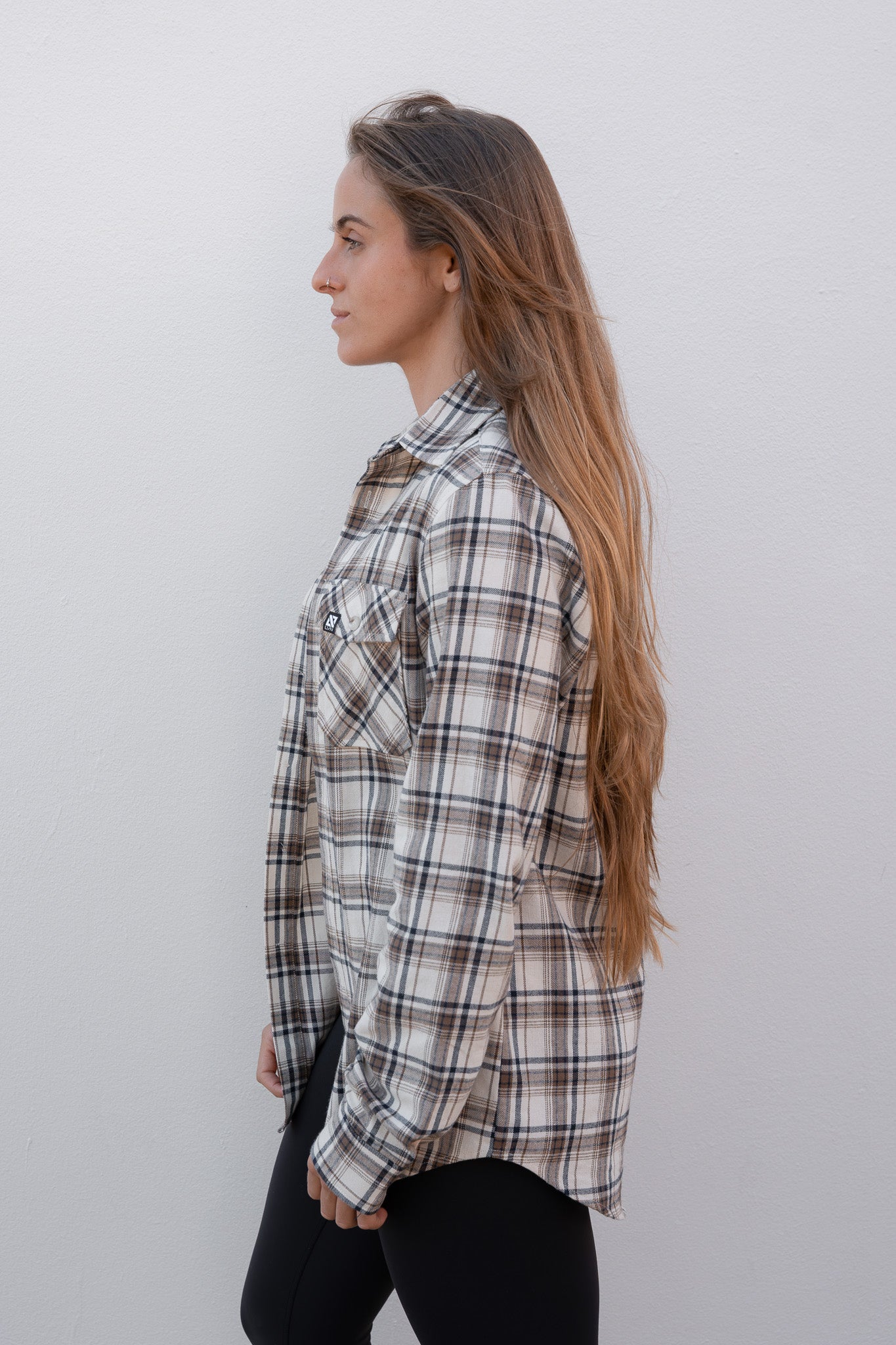 LVN EARTH FLANNEL SHIRT - UNISEX (S, M, L ONLY)