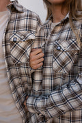 LVN EARTH FLANNEL SHIRT - UNISEX (S, M, L ONLY)