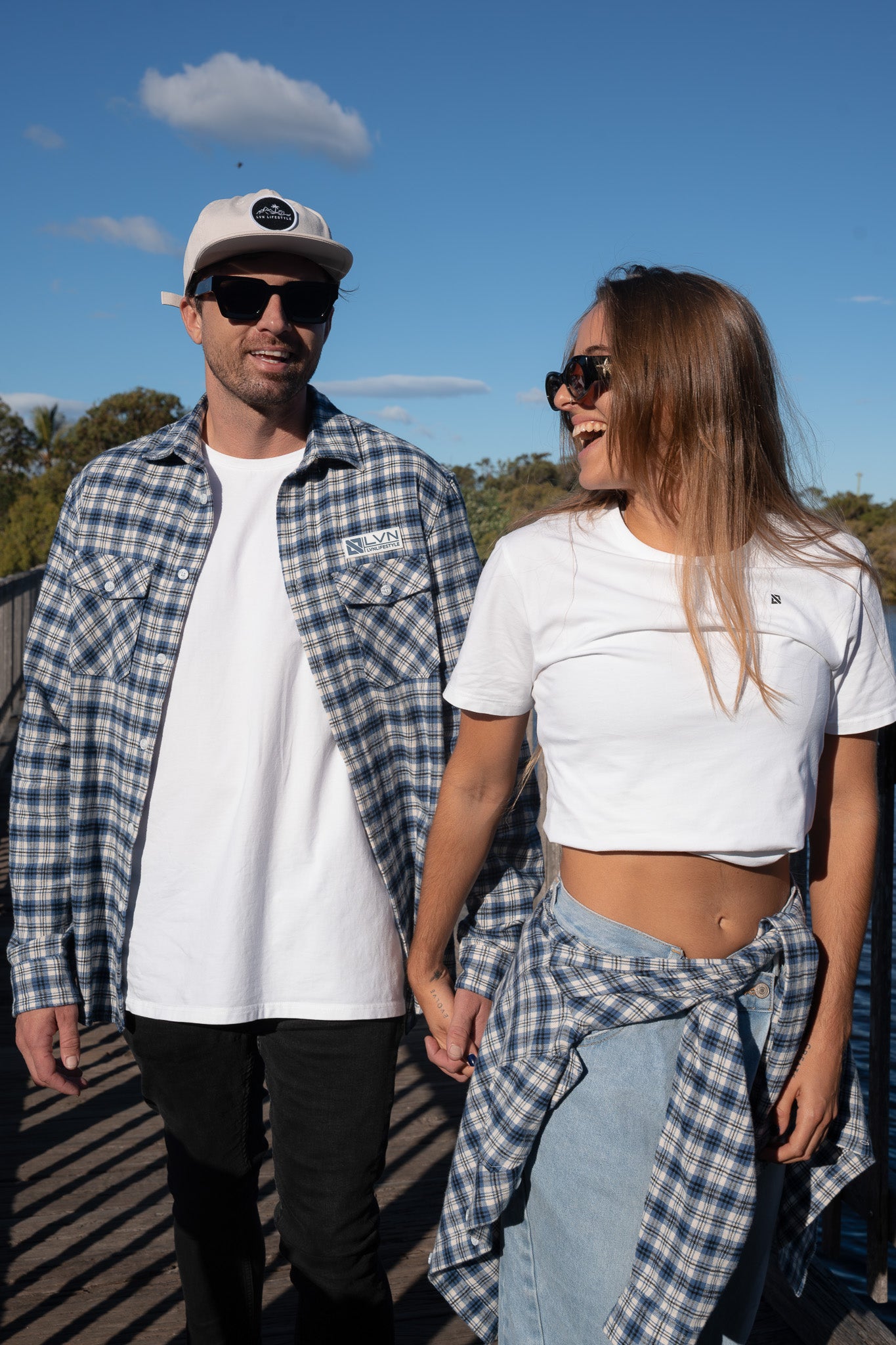 LVN COASTAL FLANNEL SHIRT - UNISEX