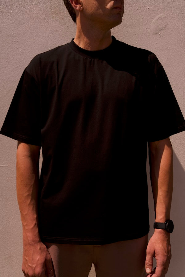 SIMPLY LVN OVERSIZED T BLACK - UNISEX
