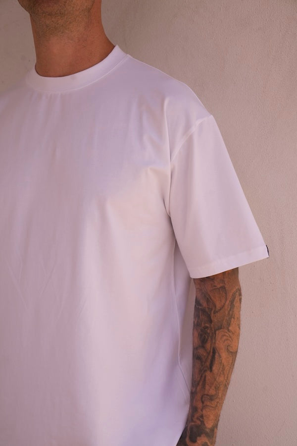 SIMPLY LVN OVERSIZED T WHITE - UNISEX
