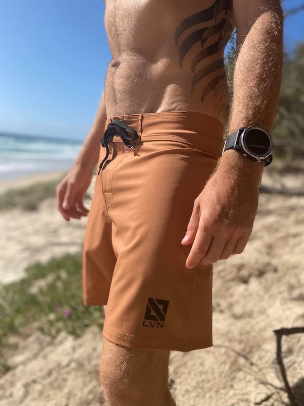 SCORCHED EARTH FIXED WAIST BOARDIES - RECYCLED POLYESTER