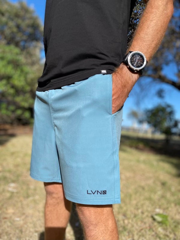 TEAL WALKSHORTS / BOARDIES - RECYCLED POLYESTER (32, 36 & 38 ONLY)
