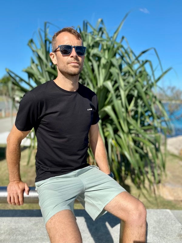 DESERT SAGE WALKSHORTS / BOARDIES - RECYCLED POLYESTER