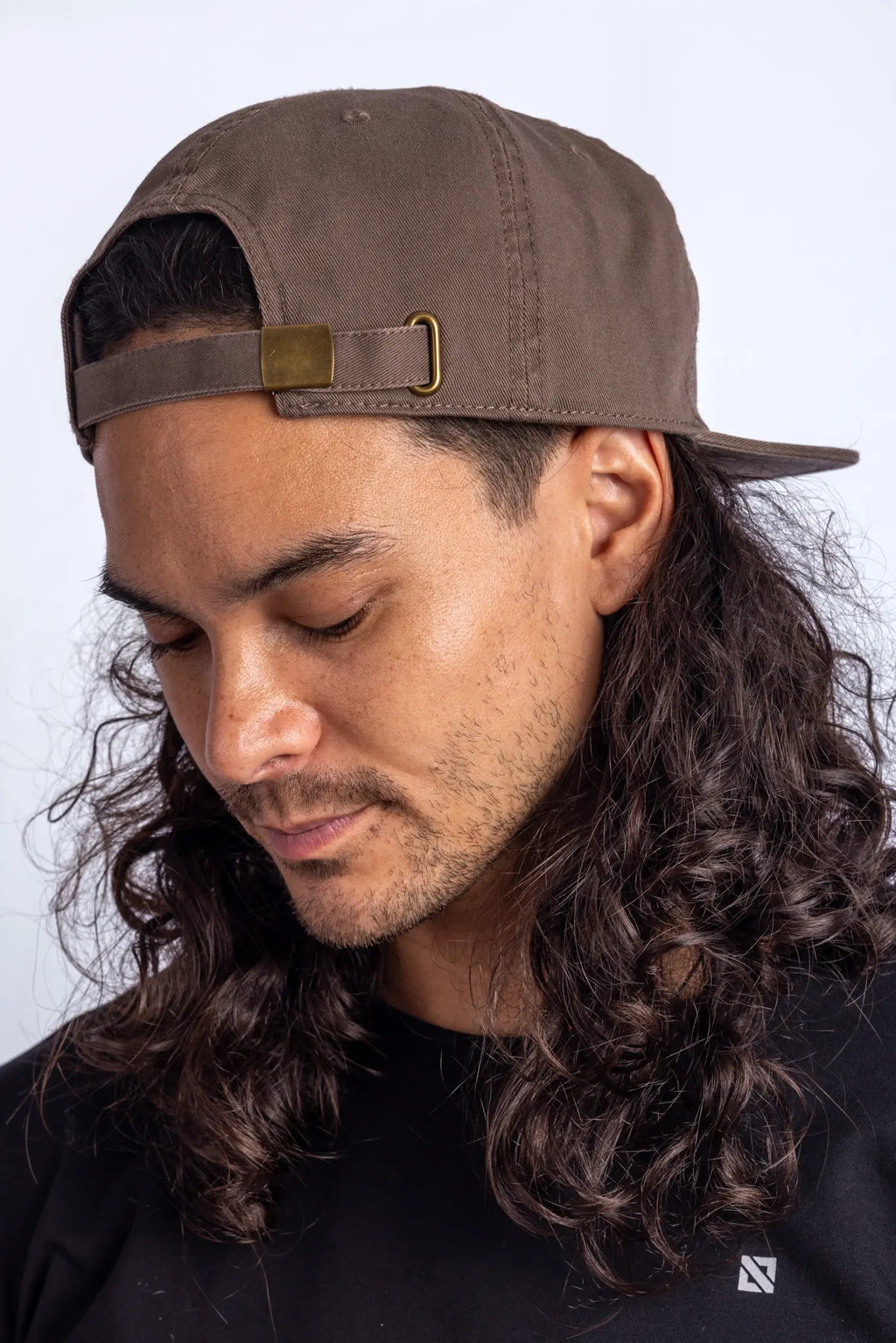 5 PANEL BROWN HAT