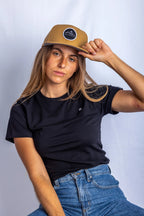 LVN CAMEL SNAP BACK HAT