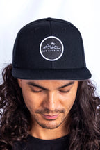 LVN BLACK SNAP BACK HAT