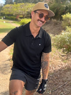 SIMPLY LVN POLO - BLACK