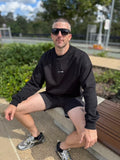 LVN CREWNECK BLACK - UNISEX (XS, S & L ONLY)