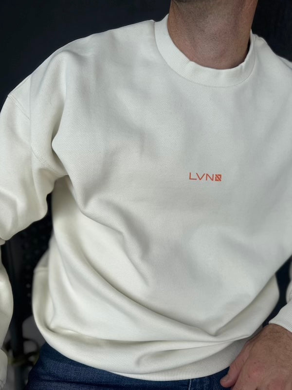 LVN CREWNECK NATURAL - UNISEX (XS & S ONLY)
