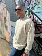 LVN CREWNECK NATURAL - UNISEX (XS & S ONLY)