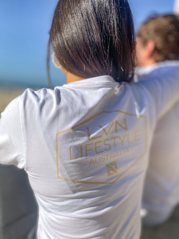 LVN LIFESTYLE WHITE LONG SLEEVE - UNISEX