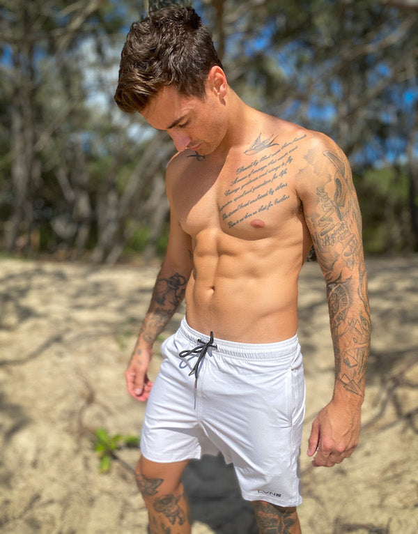 SANDSTONE WALKSHORTS / BOARDIES - RECYCLED POLYESTER