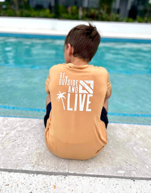 GET OUTSIDE AND LIVE SUNSET TEE