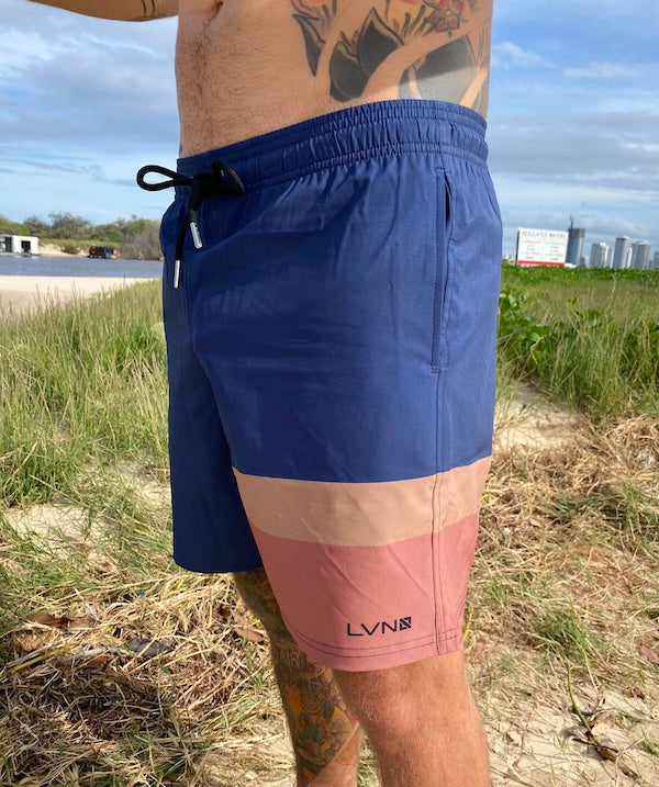 RETRO WALKSHORTS / BOARDIES - RECYCLED POLYESTER